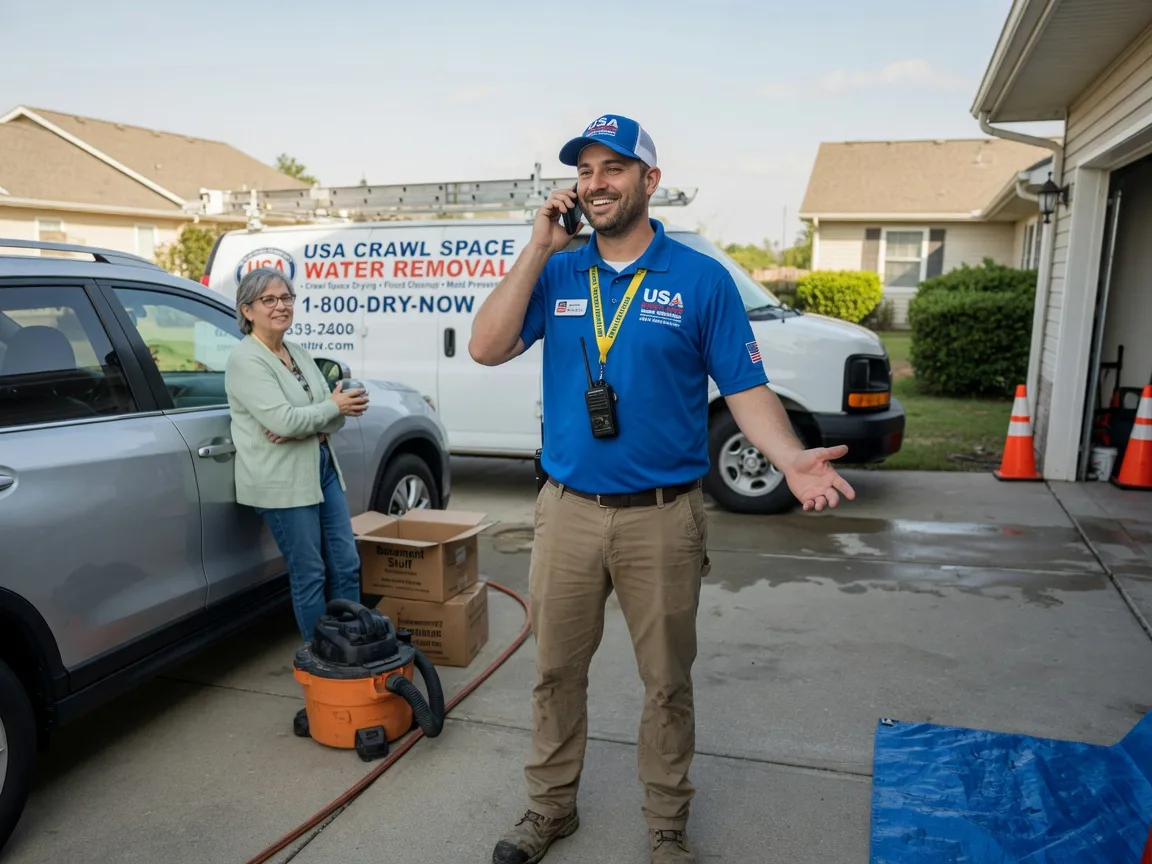 Crawl Space Water Removal Winchester, AR FAQs